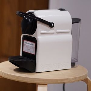 Nespresso coffee machine and milk frother